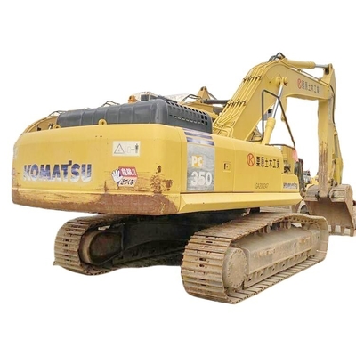 Αγορά Χρησιμοποιούμενος εξορυκτής Komatsu PC350 Crawler 35 τόνων Ιαπωνία Αρχική μηχανή μεταφοράς γης ηλεκτρονική κατασκευή