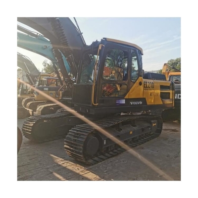 주문 사용 된 원본 VOLVO EC210DL 발굴기 0.9m3 버킷 용량 20500KG 운영 무게 온라인 제조