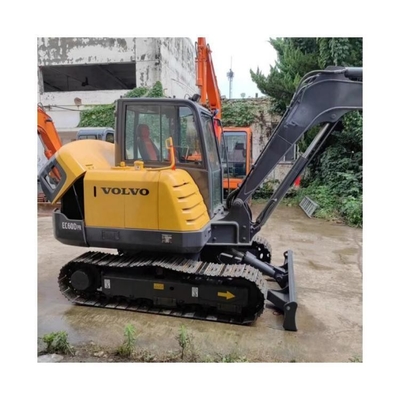 주문 볼보 EC60 사용 된 발굴기 수압 배크호 크롤러 EC60D EC55B 6T 5.5T 원본 온라인 제조