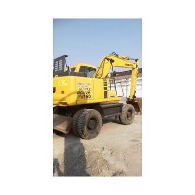 Αγορά Χρησιμοποιημένα σκάφη Komatsu PC150W βαρύ σκάφος τροχιά σκάφος σε καλή κατάσταση ηλεκτρονική κατασκευή