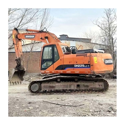 주문 원본 설계 및 5000 작업 시간으로 좋은 상태 사용 Doosan DH225 발굴기 온라인 제조