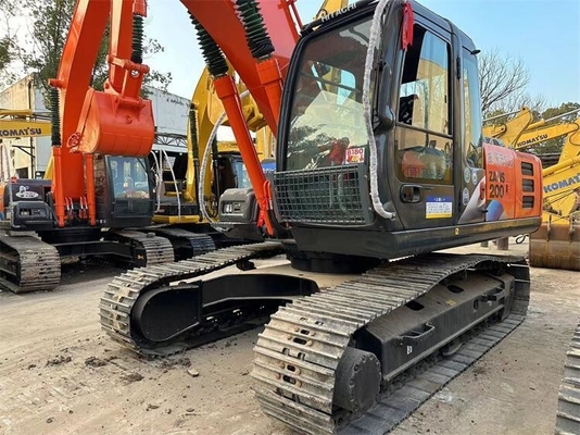 Купить Используемый экскаватор Hitachi Zx200 мощностью 122 кВт в Японии с оригинальным гидравлическим насосом Производство в сети