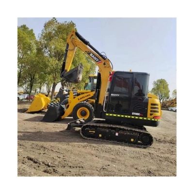 Αγορά Η Sany SY60C Digger 6 Τόνων Χρησιμοποιείται Εκσκαφέας για Κατασκευαστικά Μηχανήματα Μέχρι το 2023 ηλεκτρονική κατασκευή