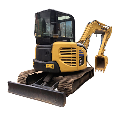 Used PC55MR Mini Excavator with Cummins Engine in Good Condition from Japan 2018