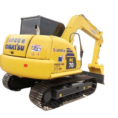 Good Health and Komatsu PC70-8 Mini Excavator with Moving Speed of 4.2 km/h in Shanghai