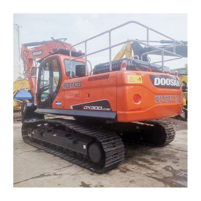 Good Health And Original Hydraulic Cylinder 30 Ton Doosan DX300LC-9C Excavator In Korea