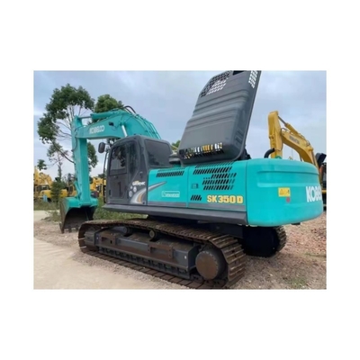 Used KOBELCO SK350-8 Excavator 35000 KG Machine Weight Original Hydraulic Cylinder