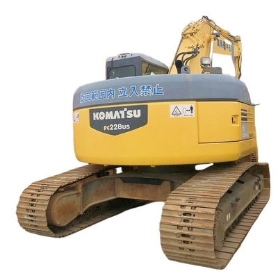 22 Ton Used Komatsu PC228-8 Excavator Crawler Moving Made in Japan with Cummins Engine