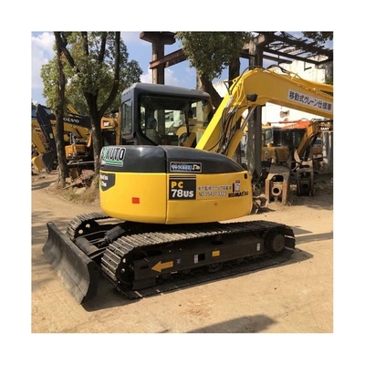 Good Health and Low Operating Cost 8 Ton Used Mini Komatsu PC78 Excavator in Japan
