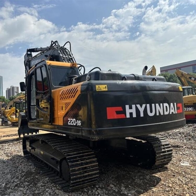 Made In Korea Original Used Hyundai 220LC-9S Hydraulic Excavator 22 Ton